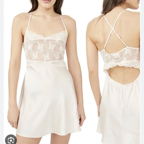 Free People Ready Now Mini Slip - Picture 1 of 4